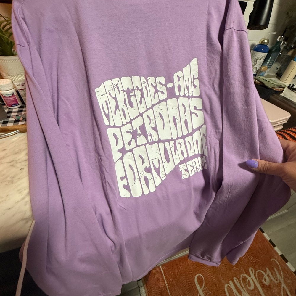 Purple Long Sleeve Women's Tee
